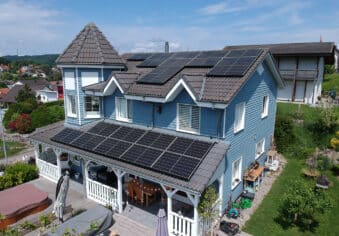 Referenzobjekt EFH Wegenstetten Solarpaket TOP SWISS